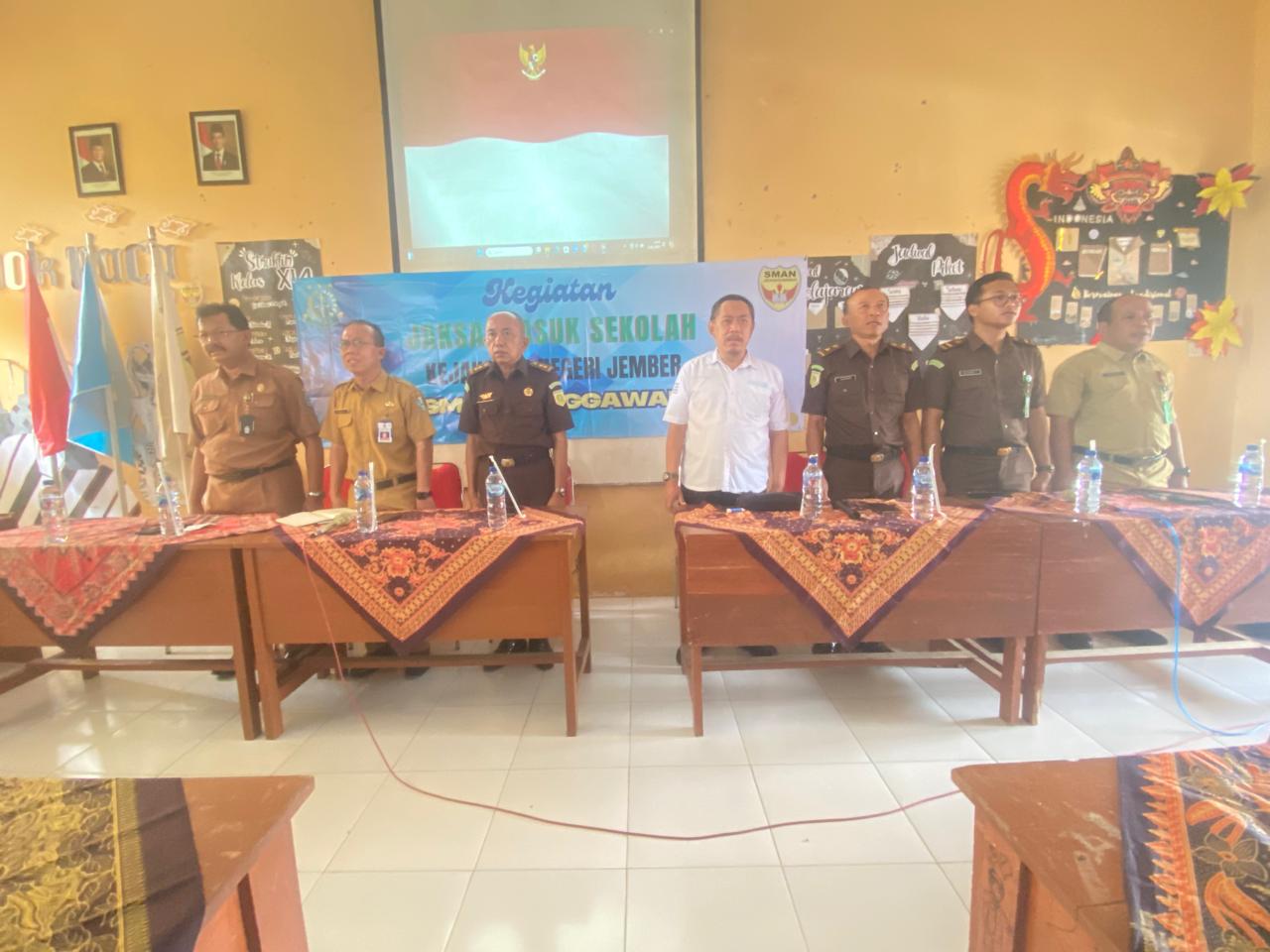 Kejaksaan Negeri Jember Gelar Penyuluhan Bahaya Narkoba di SMAN Jenggawah