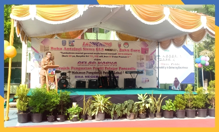 Peluncuran Buku Antologi Siswa GLS Gen9 dan Buku Guru Serta Kegiatan Gelar Karya P5