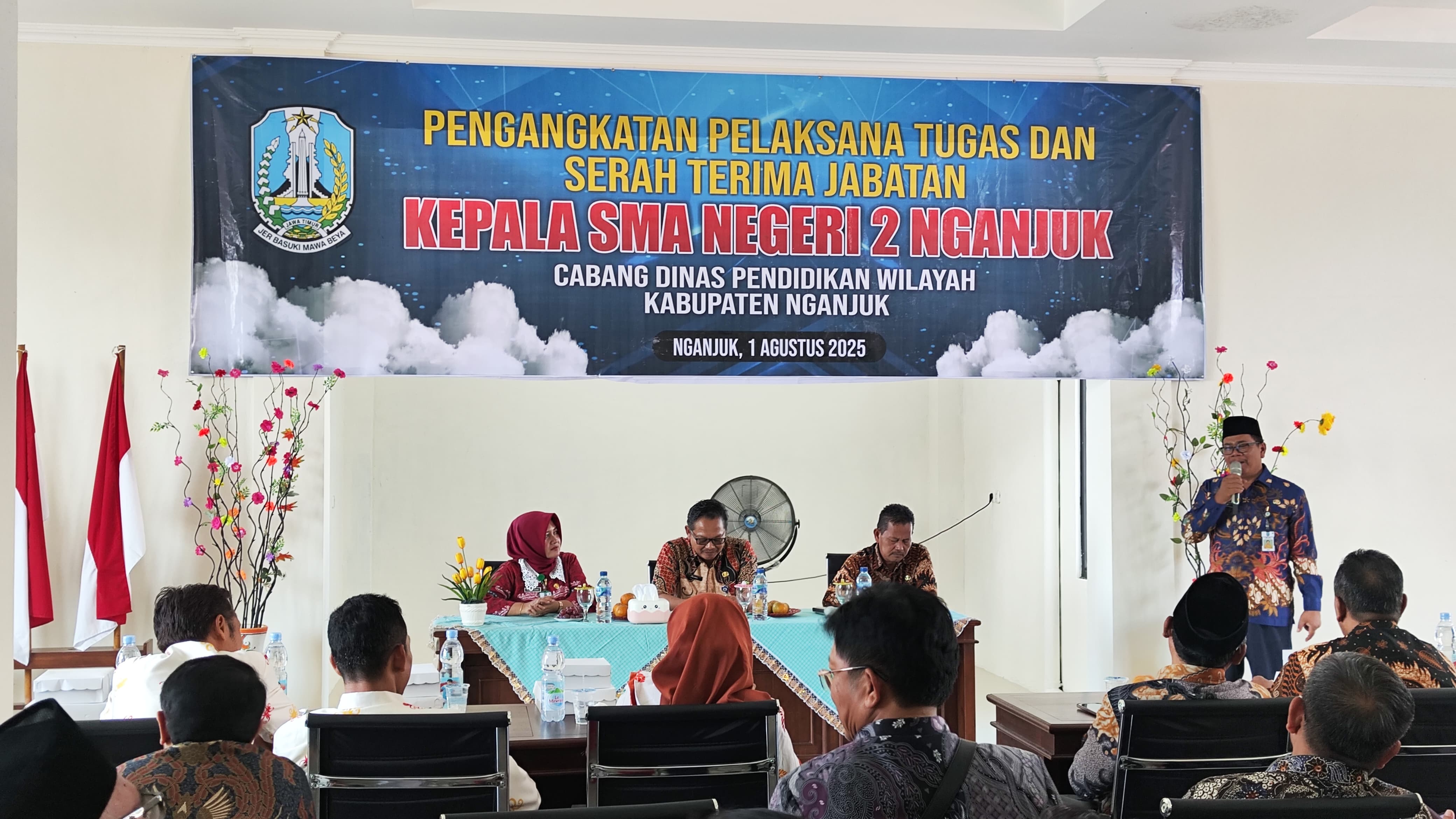 Serah Terima Jabatan Kepala SMAN 2 Nganjuk