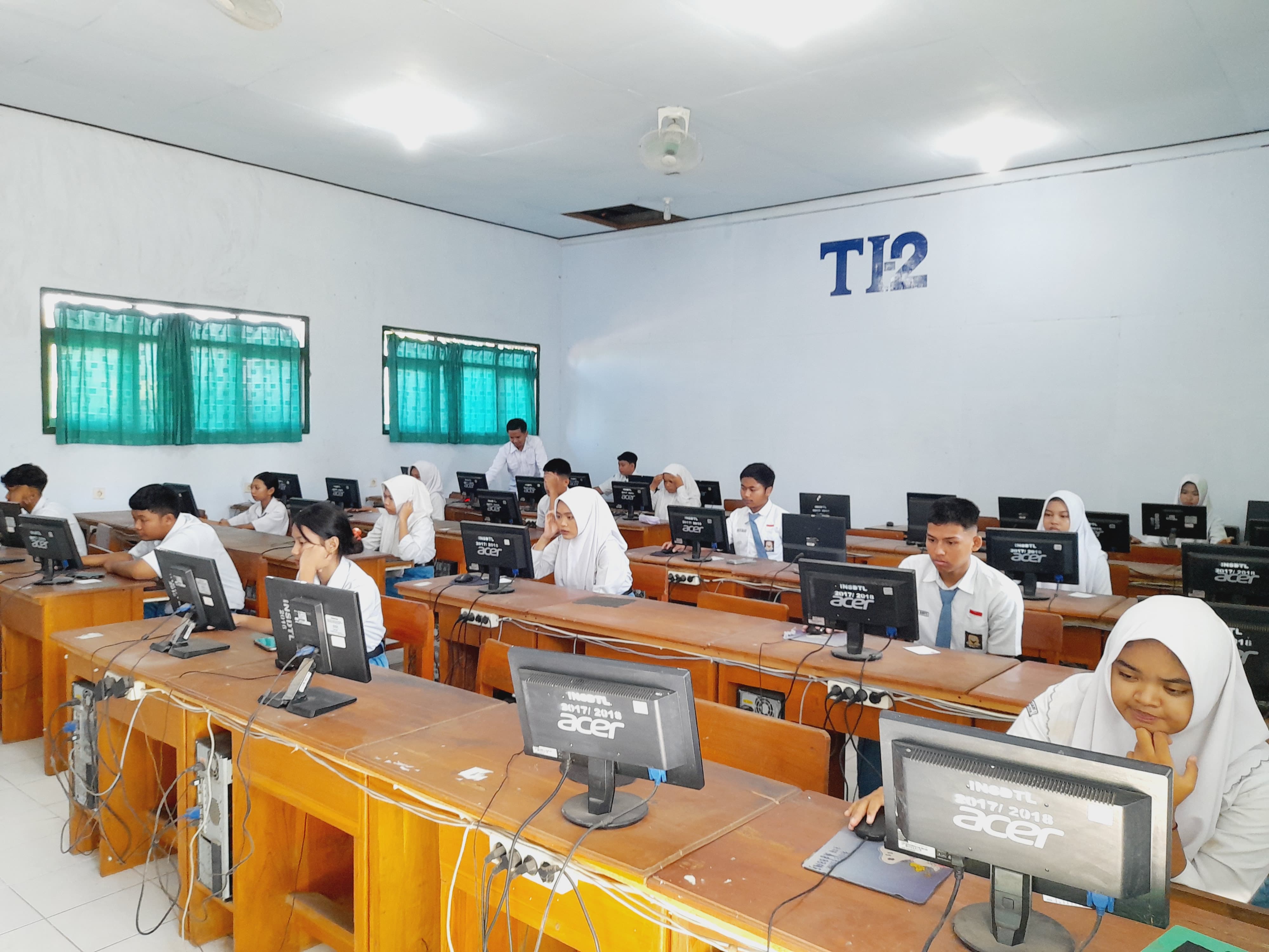 Pelaksanaan Asesmen Nasional Berbasis Komputer (ANBK) Tahun 2025 di Kabupaten Nganjuk