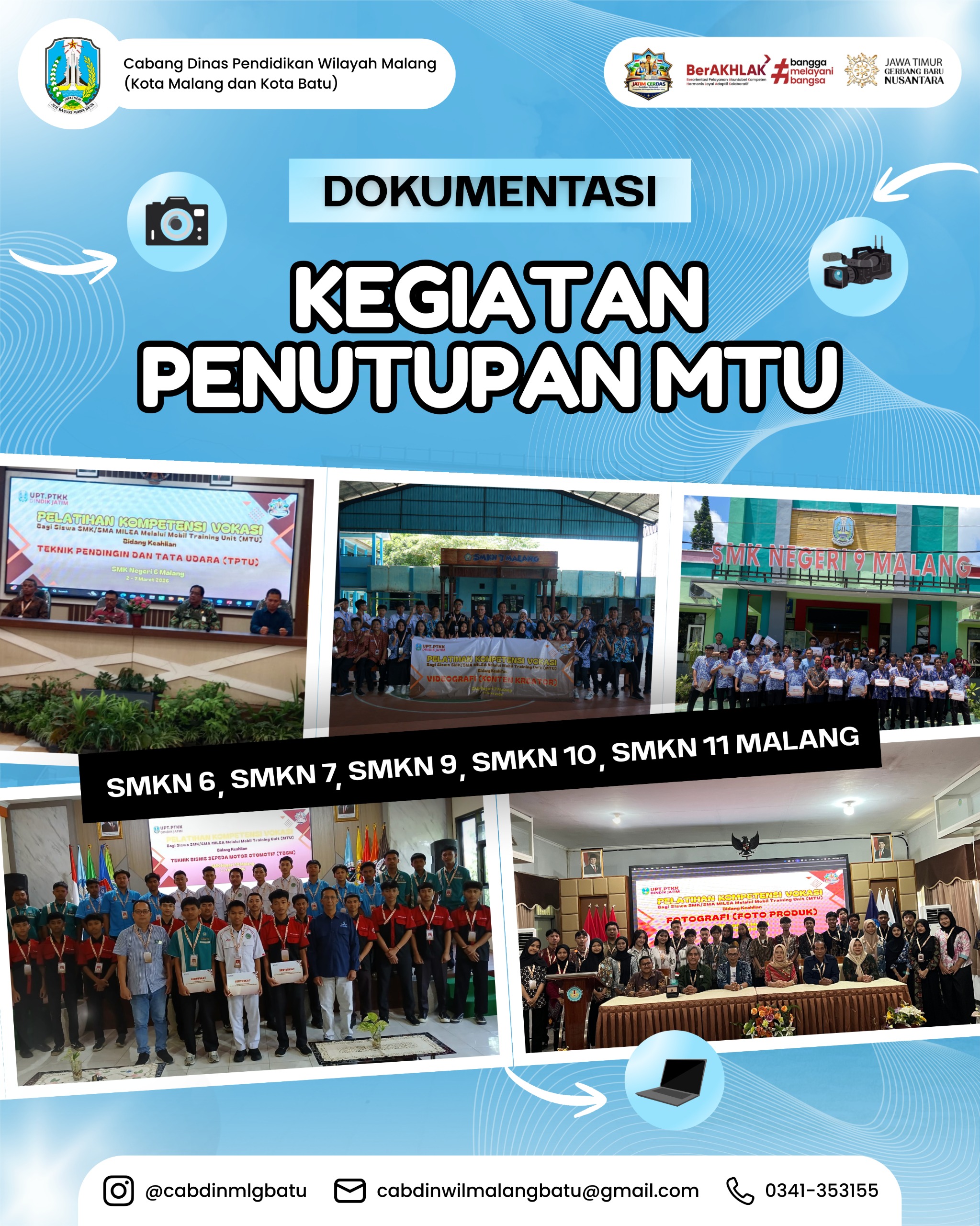 Penutupan kegiatan Mobile Training Unit (MTU)