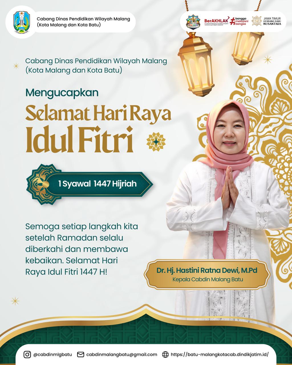 Selamat Hari Raya Idul Fitri 1 Syawal 1447 H