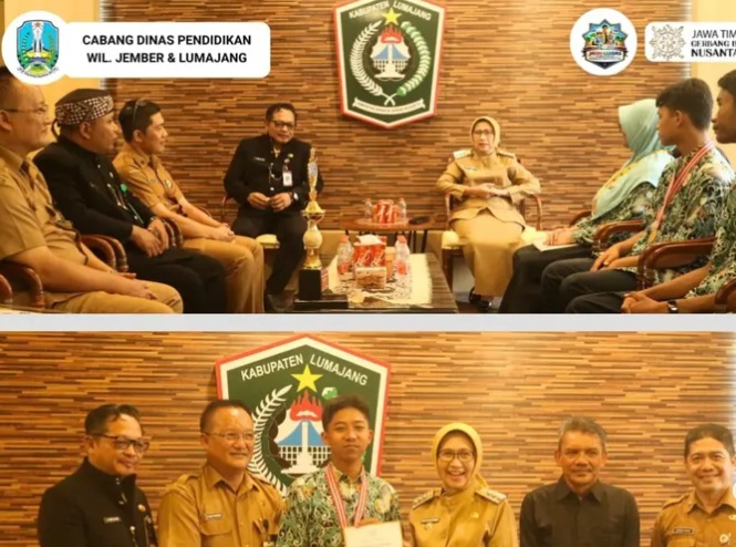 Selamat Kepada Putra - Putri Terbaik SMAN 1 Lumajang yang Meraih  Medali Emas (IIF) dan Perunggu (NESCO 2)